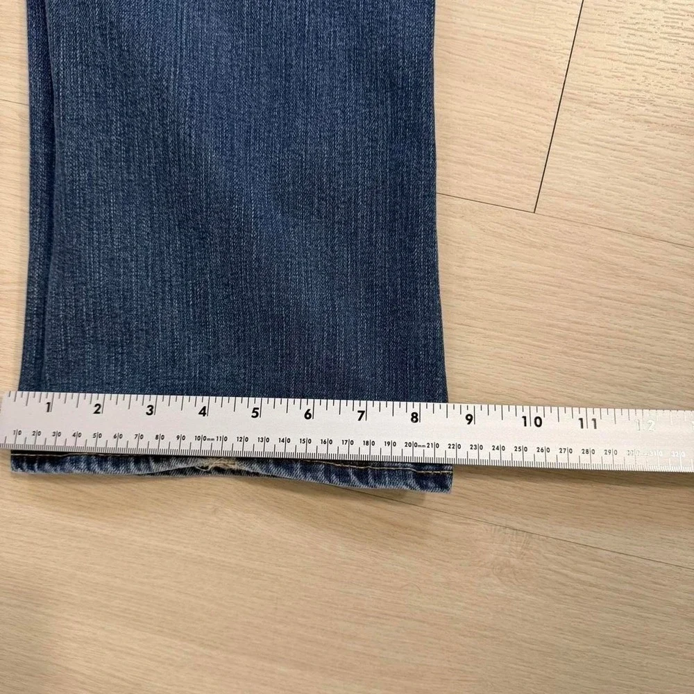 Y2K True Religion Ricky Stitch Bootcut Dark Wash Jeans Mens Size 36